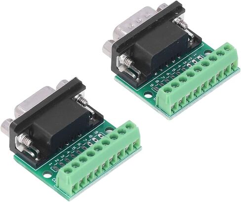 DB9 Connector Adapter, Male Female, 9 Pin, RS232 RS485 in Saudi Arabia