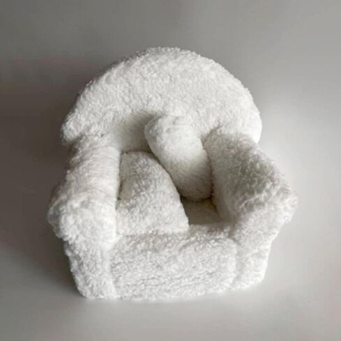 3 Pieces Props Couch Photoshoot Posing Chair Accessories Simulation Sofa Foam Material Comfortable Cushion Suitable for Newborn Photo Shoots Birthday, Style A in Saudi Arabia