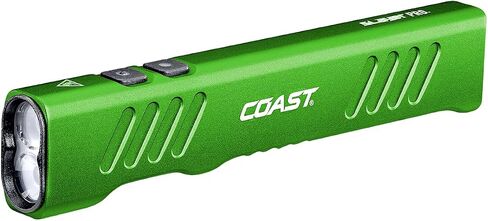 Coast Slayer 1150 Lumen USB-C Rechargeable LED Flashlight with Spot/Flood, Memory Mode and Pocket Clip, Green in Kuwait