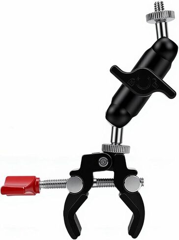 Heavy Duty Aluminum Alloy Double Spherical Head Arm for Reliable Camera and Light Support in Kuwait