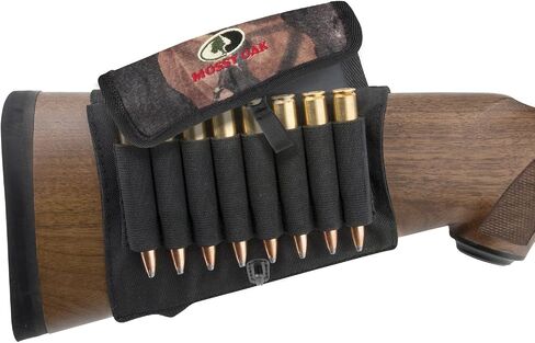 Mossy Oak Hunting Accessories Mossy Oak Buttstock Shotgun Shell and Rifle Cartridge Holder in Kuwait