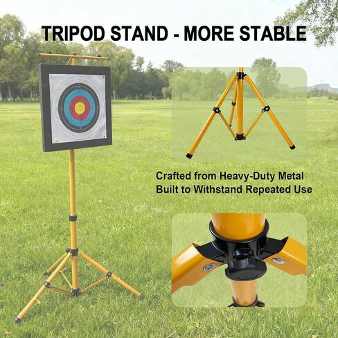 Archery Target Stand Adult Durable Bow and Arrow Target Stands for Begainer Youth Backyard Outdoor Compound Bow/Recurve Bow Practice Targeting in Saudi Arabia