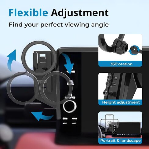 Magnetic Phone Holder for Honda Pilot 2023-2025, 7/9-Inch Screens in Saudi Arabia