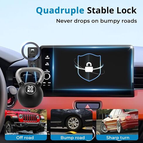 Magnetic Phone Holder for Honda Pilot 2023-2025, 7/9-Inch Screens in Saudi Arabia