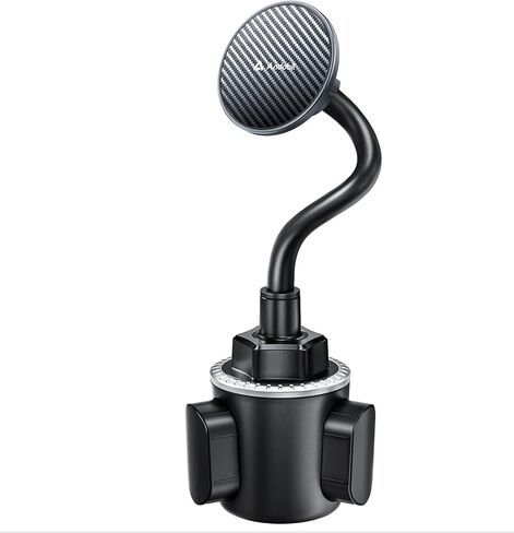 andobil Upgraded Magetic Car Holder Phone Holder, 【Solidest & Adjustable】 Military-Grade Long Gooseneck Cup Phone Holders for Your Car Truck, Car Phone Holder for iPhone 17 Pro Max 16 15 14 in Saudi Arabia