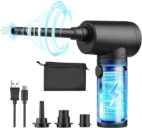 Versatile Cordless Air Duster with Air Pump, HighSpeed 100W Dust in Saudi Arabia