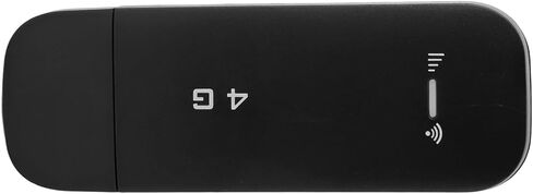 راوتر واي فاي محمول USB 4G LTE مع فتحة لبطاقة SIM يدعم 10 أجهزة تشفير WPA WPA2 لنقطة اتصال الهاتف المحمول (أسود) in Kuwait