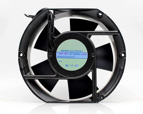 SJ1725HA1 50/60Hz 172x150x51mm 172mm AC110-120V 0.45A 2-Wire axial Cooling Fan in Saudi Arabia