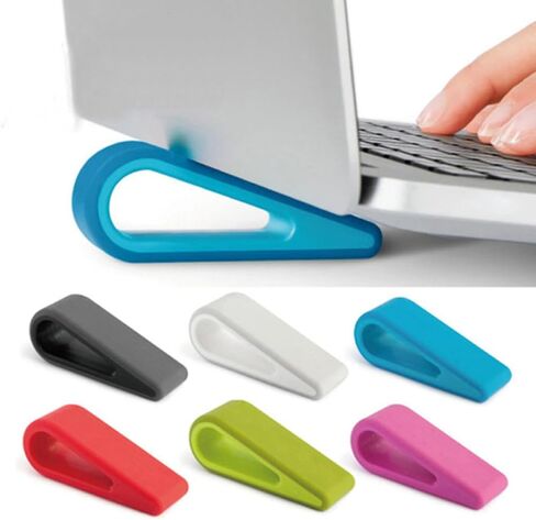 HOMSFOU 2pcs Laptop Heightening Stand with Adjustable Angle for Notebook in Kuwait