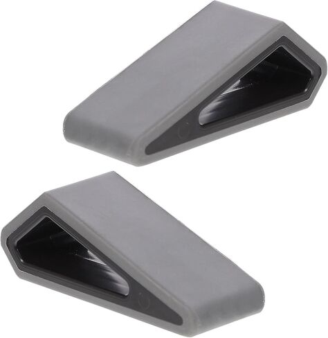 Toyvian Adjustable Laptop Riser Stand Black 2pcs for Desk, Plastic Silicone in Kuwait