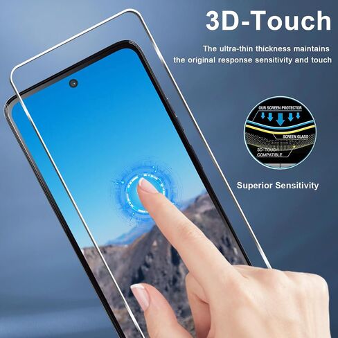 3 Pack Moto G 2026 Screen Protector + 3 Pack Camera Lens Protector in Saudi Arabia