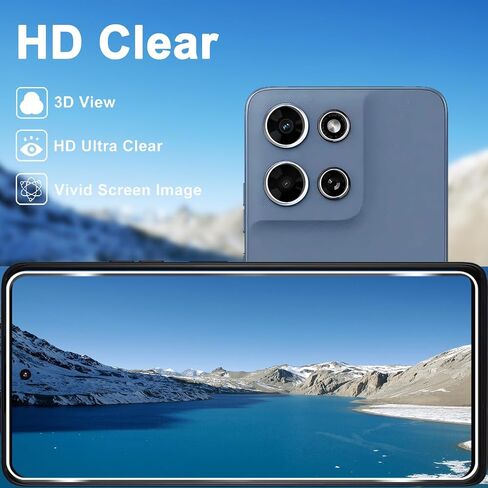 3 Pack Moto G 2026 Screen Protector + 3 Pack Camera Lens Protector in Saudi Arabia