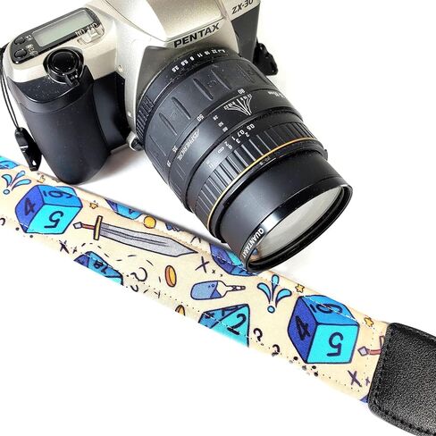 Game Dice Camera Strap, Role Playing Dice Camera Strap Universal DSLR Neck & Shoulder Strap, Photography Accessory, Gift for Men & Women in Saudi Arabia