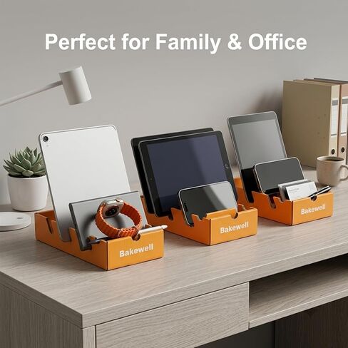 3-Pack Desktop Holder for Laptop, Mobile & Pen – No Electronics in Saudi Arabia