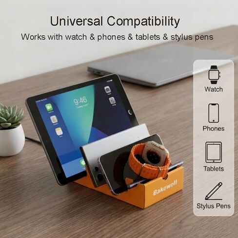 3-Pack Desktop Holder for Laptop, Mobile & Pen – No Electronics in Saudi Arabia