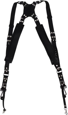 Zopsc Leather Dual Shoulder Camera Strap Harness for SLR Cameras in Kuwait