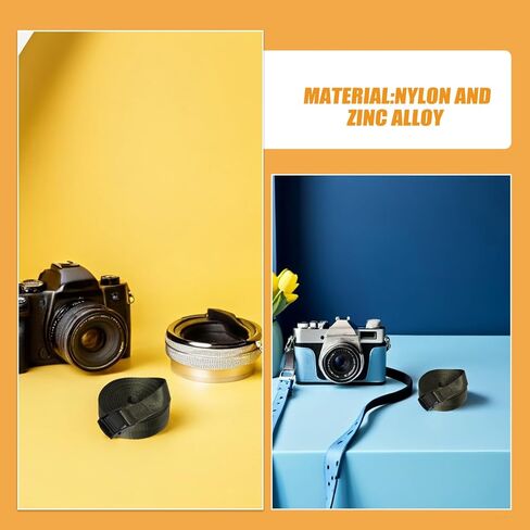 BESTYASH 2pcs Outdoor Camera Belt Nylon Zinc Alloy Sturdy Bundling Strap in Kuwait