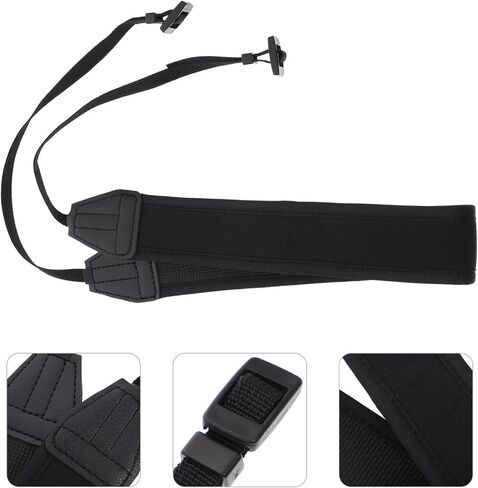 2pcs Neoprene Camera Strap with Wrist Lanyard for Mirrorless Cameras in Kuwait