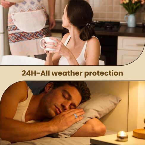 10 Pack Cover Compatible with Ultrahuman Ring Air, Ultra-Thin 0.13mm Invisible Protector, Scratch-Resistant Full-Cover Film for Daily Wear (Size M for 11/12/13/14) in Saudi Arabia