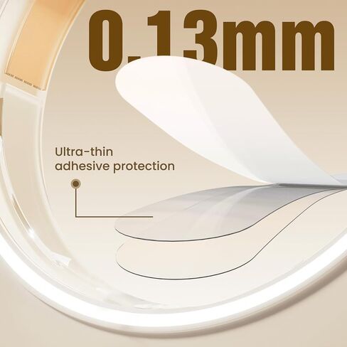 10 Pack Ultra Thin Invisible Protector Compatible with RingConn Gen 2, Gen 2 Air Smart Ring, Full-Cover Wrap Scratch-Resistant Film Skin, for RingConn Accessories (Size M for 11/12/13/14) in Saudi Arabia