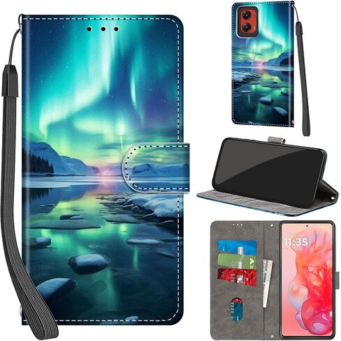 Case Wallet for Motorola Moto G Stylus 5G 2024, Golden Dandelion in Kuwait