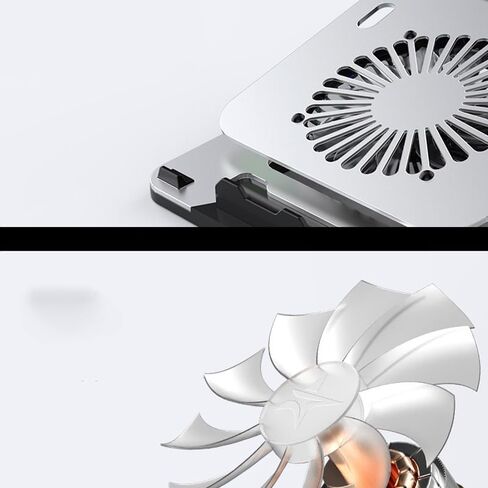 Computer Stand Aluminum Alloy Radiator Fan Lifting Handheld Portable in Kuwait