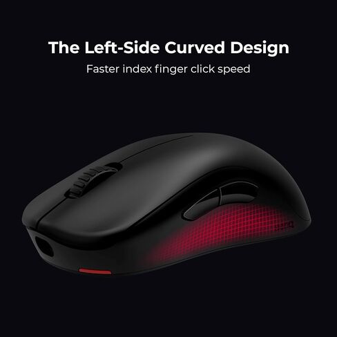 BenQ Zowie U2 Wireless Gaming Mouse | Esports, Sport Science | Enhanced Receiver | 60g Lightweight | 3200 DPI Sensor | 5 Buttons | 70 Hr Battery Life | Driverless in Kuwait