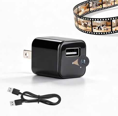 Spy Cams Hidden Camera No WiFi Needed Nanny Camera No Audio in Saudi Arabia