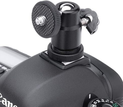 Camera Tripod Mini Ball Head Lightweight Durable Mobility for Photographers Metal Black 1 Piece in Kuwait