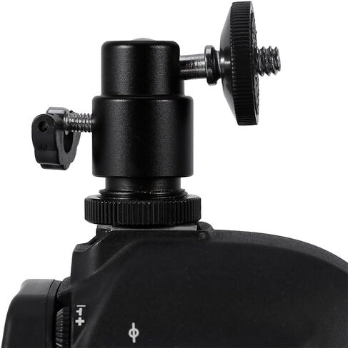 Camera Tripod Mini Ball Head Lightweight Durable Mobility for Photographers Metal Black 1 Piece in Kuwait