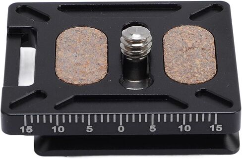 Tbest Camera Plate Aluminum Alloy Universal QR with 1/4 Inch Screw SLR Digital Ball Head Tripod 30MM in Kuwait