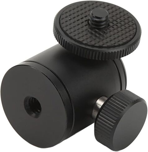 K18 Mini Ball Head, Lightweight Aluminum Alloy, Stable Photography Ball Head for Mobile Phones and Tripods, 1 X in Kuwait