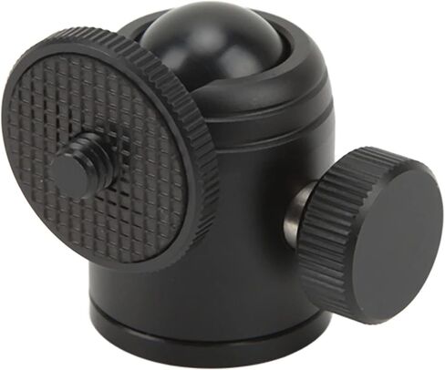 K18 Mini Ball Head, Lightweight Aluminum Alloy, Stable Photography Ball Head for Mobile Phones and Tripods, 1 X in Kuwait