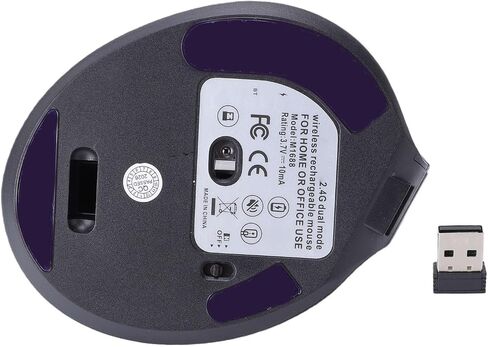 Ergonomic Vertical Wireless Mouse 2.4G Bluetooth Rechargeable in Saudi Arabia