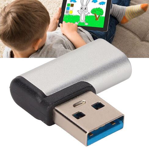 90 Degree USB 3.0 to Type C Adapter Compact Design for Mobile in Saudi Arabia