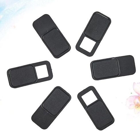 6Pcs Metal Oval Webcam Cover Slider for Laptop and Tablet in Saudi Arabia