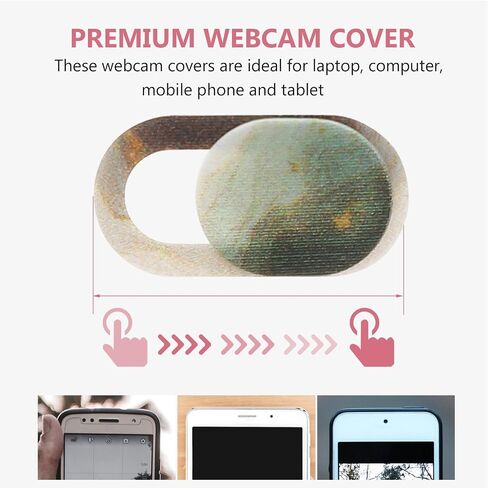 3pcs Laptop Webcam Cover Slide Plastic Privacy Covers for Computer in Kuwait