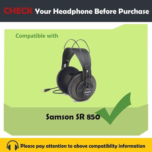 SR850 Earpads Cushion Replacement for Samson SR 850 SR850 SR-850 Headphone in Kuwait