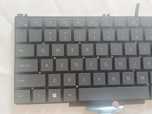 New Replacement Keyboard for Dell Pro 16 Plus PB16250 PB16255 P135F 2024 Laptop Gray US Backlit in Kuwait