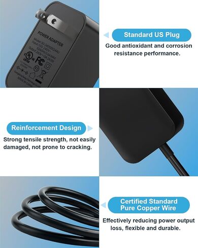 for Dreo Fans Power Cord Replacement, 24V Charger for Dreo PolyFan Fans in Kuwait