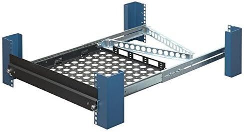 RackSolutions 1U Sliding Server Rack Shelf for Laptops in Saudi Arabia