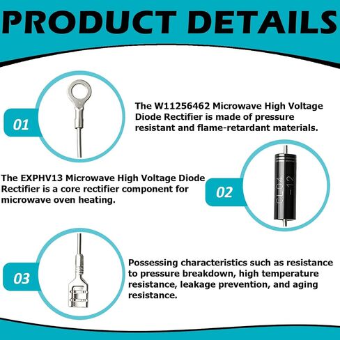 W11256462 EXPHV13 Microwave Oven High Voltage Diode Rectifier in Saudi Arabia