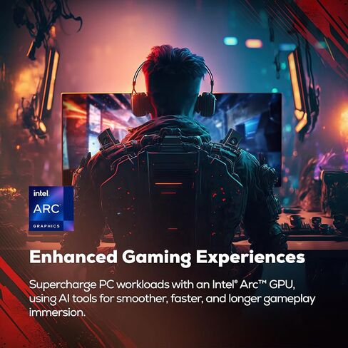 iBUYPOWER Slate Gaming PC Desktop Computer Intel Core Ultra 5 225F CPU, Intel Arc B570 10GB GPU, 16GB DDR5 4800MHz RAM, 1TB NVMe SSD, Windows 11 Home, Gamer Keyboard and Mouse - SWI5I5701 in Saudi Arabia