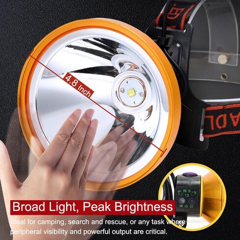 Hunting Headlamp for Adults, LED Super Bright Headlight for Outages/Camping in Saudi Arabia