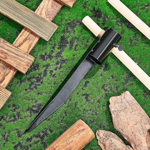Gisafai 12 Pcs Outdoor Light Stakes 10.75 Inch Metal Torch Stakes Black in Saudi Arabia