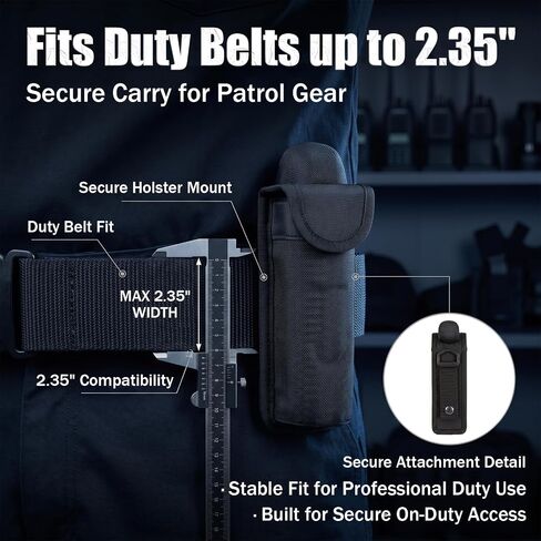 Tactical Flashlight with Magnetic Holster, 1000 Lumens, CB-T10 in Kuwait