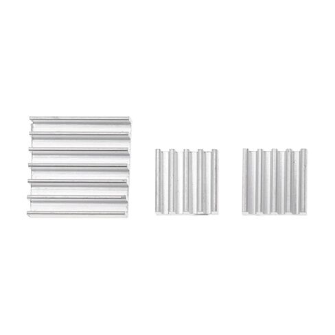 3pcs Copper Heat Sink Aluminum Cooling Block for Processor in Kuwait