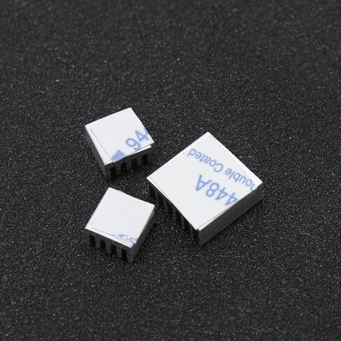 3pcs Copper Heat Sink Aluminum Cooling Block for Processor in Kuwait