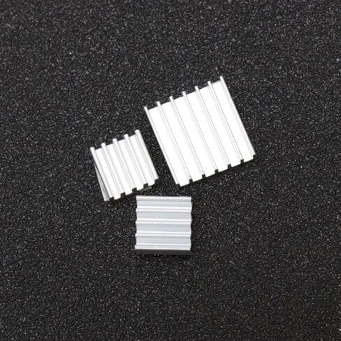 3pcs Copper Heat Sink Aluminum Cooling Block for Processor in Kuwait