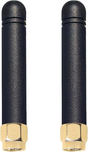 Mini Dual Band WiFi 2.4GHz 5GHz 5.8GHz SMA MIMO Antenna (2-Pack) in Saudi Arabia